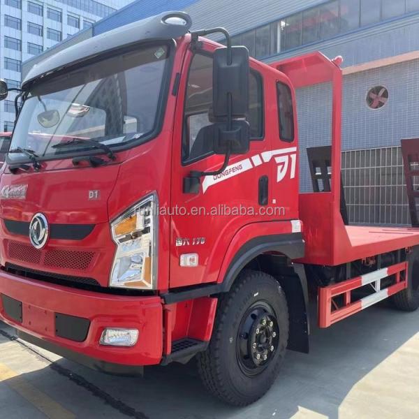 DFAC DongFeng Flat Bed Truck Tow Truck Heavy Duty Flatbed Werker Tow Truck