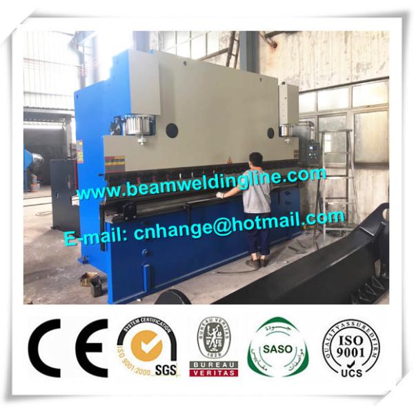 High Tech Steel Plate Bending Machine , Hydraulic Sheet Metal Brake Bending For 160T