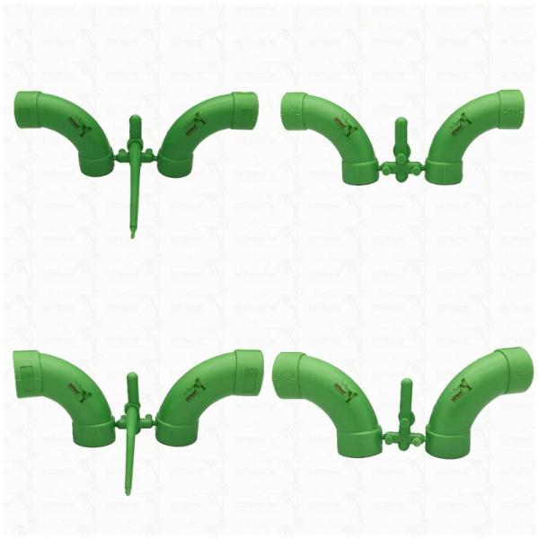 Water Supply Ppr Arc-shaped Elbow Customized Size