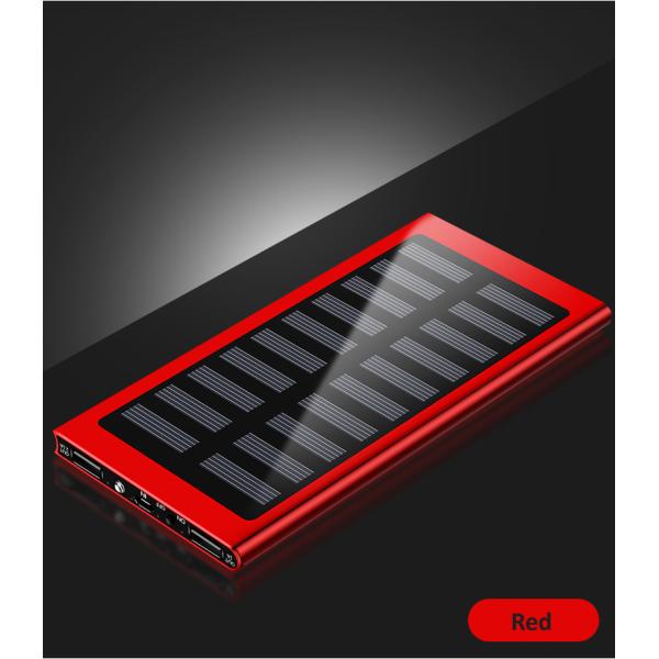 High Quality Solar Power Bank 8000mah Durable Solar Charger Portable for Mobile Phones