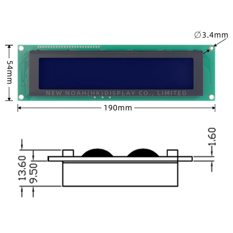 Blue Film 32064A P-1 Complete SubStitute For Atlas Air Compressor LCD KS0108 Controller
