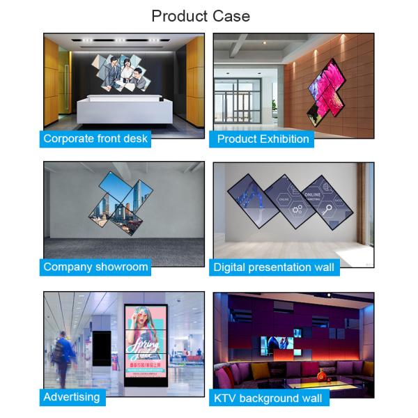 Распределительный ящик андроида Синьяге цифров экрана стены Лкд медиа-проигрывателя ХДМИ изогнутый коробкой видео-