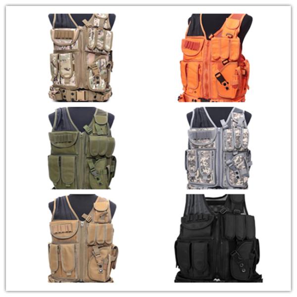 600D Camouflage Hunting Tactical Vest Breathable Army Combat Vest