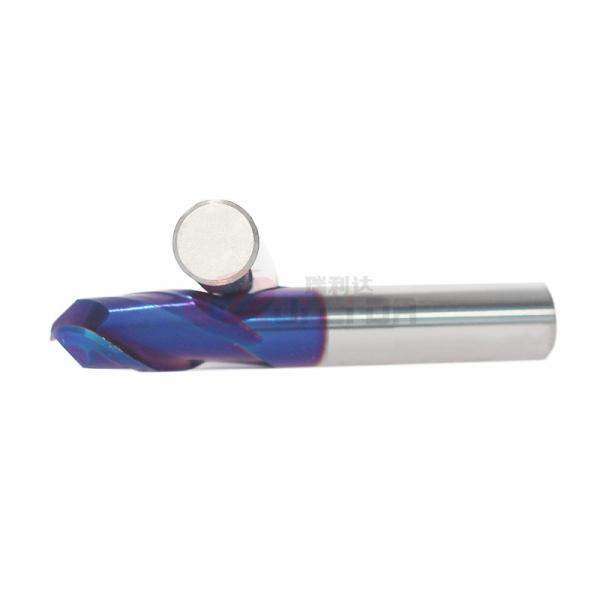 2 Flutes Ball Nose End Mill Hrc65 1/4 6mm For Heated Die Steel