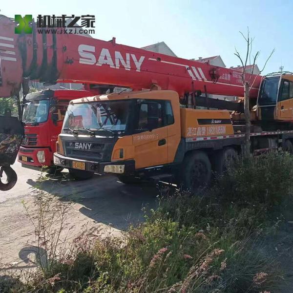 La grue d'occasion de 75 tonnes a employé la grue de camion de Sany Sany STC