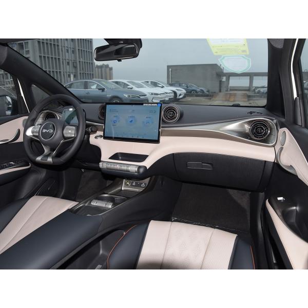 7 Seater Compact Pink Electric Car BYD Dolphin Vehicle With DiLink 3.0 260 Mile Range