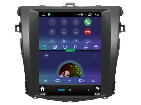 9.7'' Tesla Vertical Screen For Toyota Corolla E140 E150 2006-2013 Android Car Multimedia Player