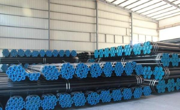Beveled End ASTM A53 / A106 Gr.B Seamless Carbon Steel Pipe / Tube , 1mm - 55mm