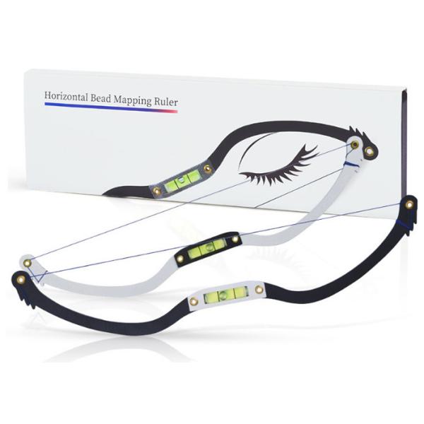 Black Eyebrow Ruler Microblading Mapping String Marker 