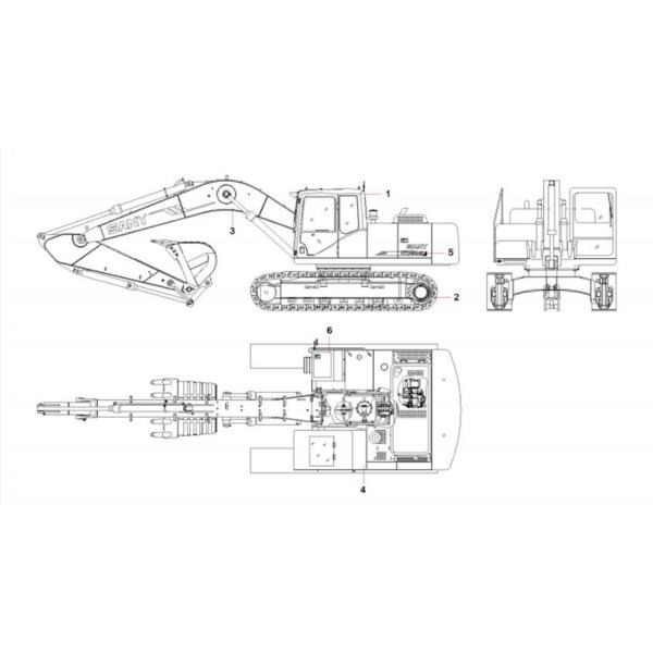 K7V125 K7V125DTP экскаваторный насос с шлангом гидравлический главный насос для экскаватора SY245