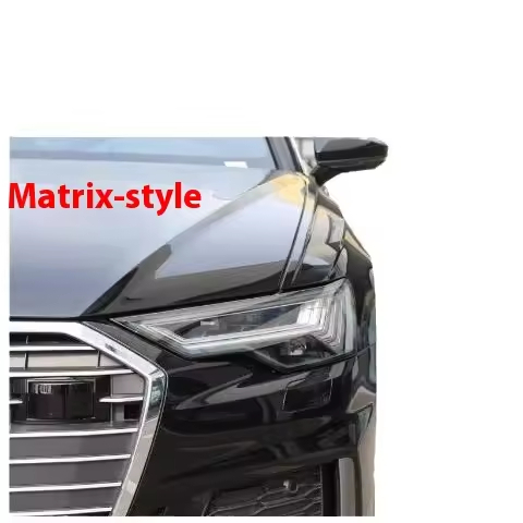 Demillon Headlight Glass Lens Headlight Lampshade Headlight Lens Cover for Audi A6 2019-2022