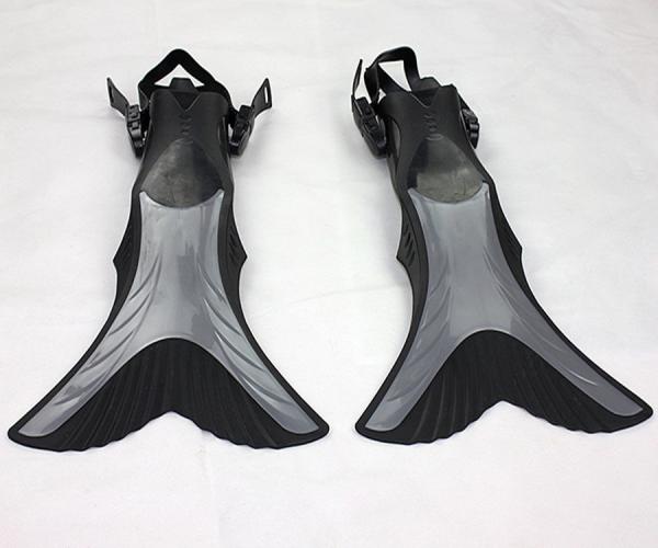 Adjustable Mermaid Tail Fin Flipper For Youth Children's Diving Training