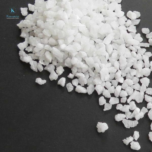 Al203 blanco fundió el óxido de aluminio que arruinaba la arena material 20