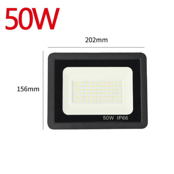 Waterproof IP66 10W 20W 30W 50W 100W 150W 200W 300W LED Floodlight for Outdoor Lighting
