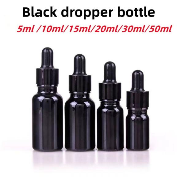 50ml Dropper Bottles Essential Oil Glass Dropper Bottle ISO/Ybb Approval