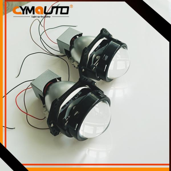Carro universal Mini Bi Xenon Projectors Lens 2 núcleos 3,0 polegadas