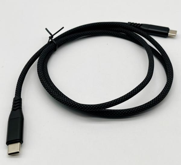 Black UL2725 USB Cable Type C USB 2.0 A Male Connector With Gold Plated