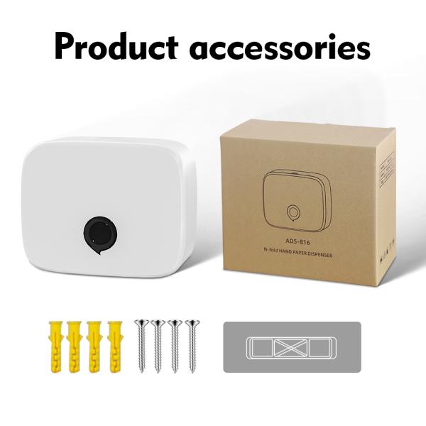 Waterproof Manual Paper Dispenser Wall Mount ABS Plastic Hand Paper Towel Dispenser