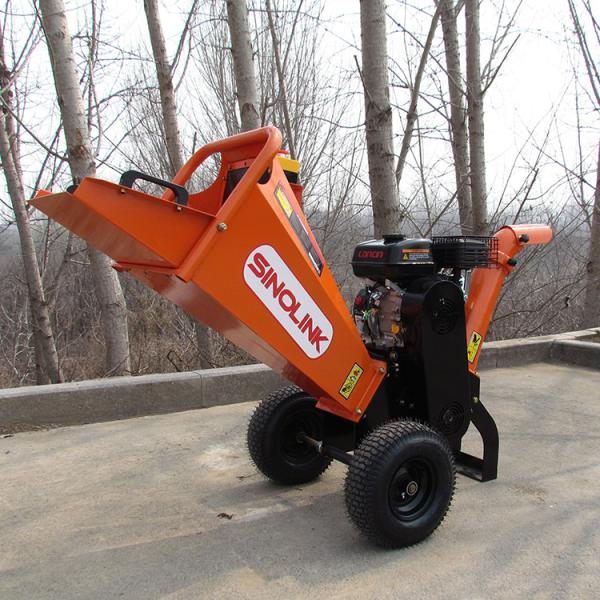 Sinolink Mobile Wood Chipper Shredder Industrial Log Mini 5-8CBM hour