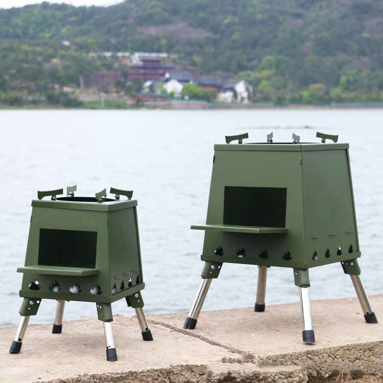 Embroidery or Printing Fire Pits Portable Wood Burning Stove for Camping and Hiking