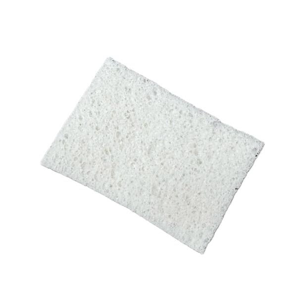White Biodegradable Compressed Cellulose Sponge for Kitchen Cleaning