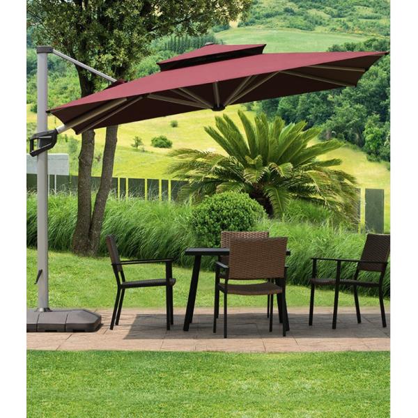 Aluminium Frame Terrace Furniture Waterproof Rattan Chair Set For Outdoor Dining Room