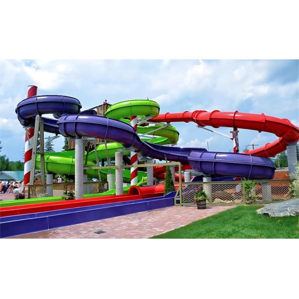 ODM Открытый парк развлечений Поездки Водные игрушки Слайд из стекловолокна Цены