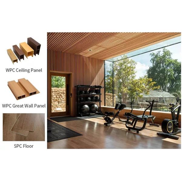 Внешние 140mm легкое устанавливают водоустойчивое на открытом воздухе WPC украшая настил