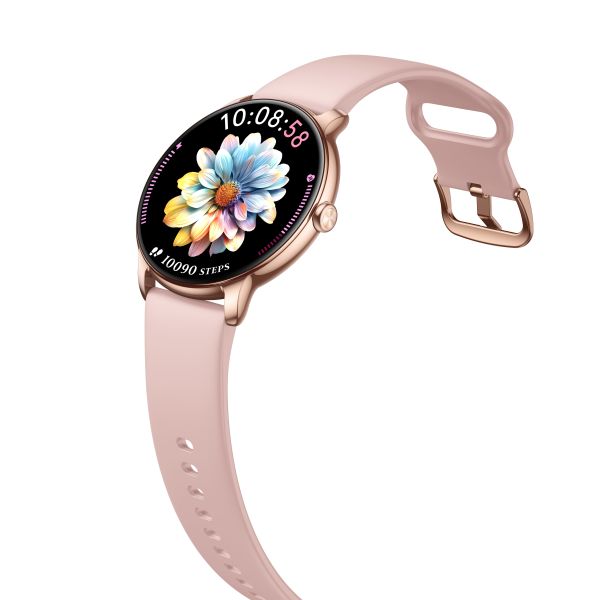 KW326 Ultra-Thin Ladies Smartwatch with AMOLED Display Bluetooth Calling