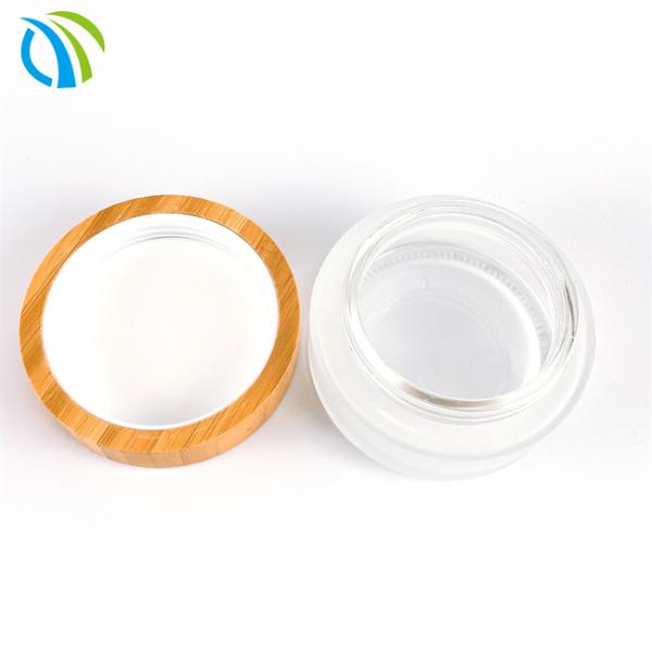 770ml Wooden Lid Glass Food Storage Jars 15g Tea Coffee Sugar Canisters BPA Free