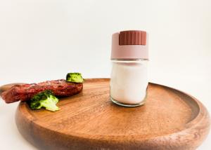 Garrafas de temperos reutilizáveis Jar de recipiente manual de especiarias com