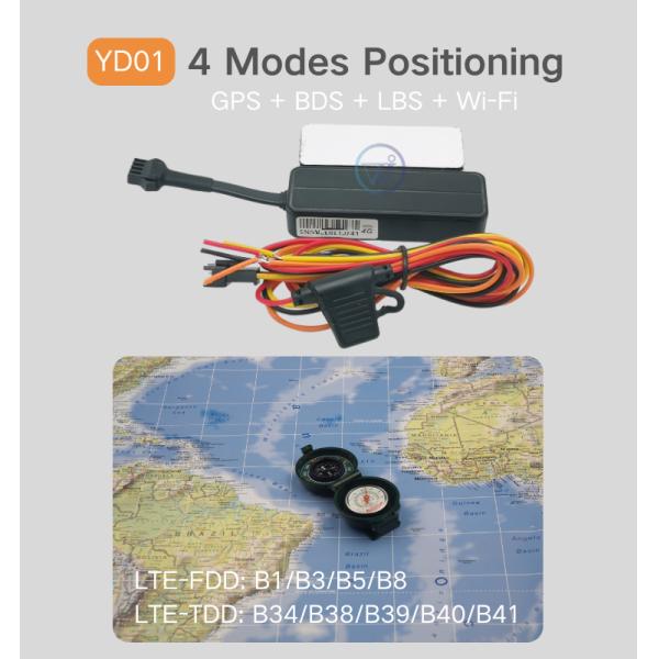 4G 3G 2G GPS Tracker For Car