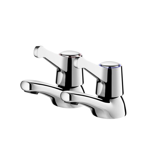 Faucet ушата ручки латунного патрона двойной