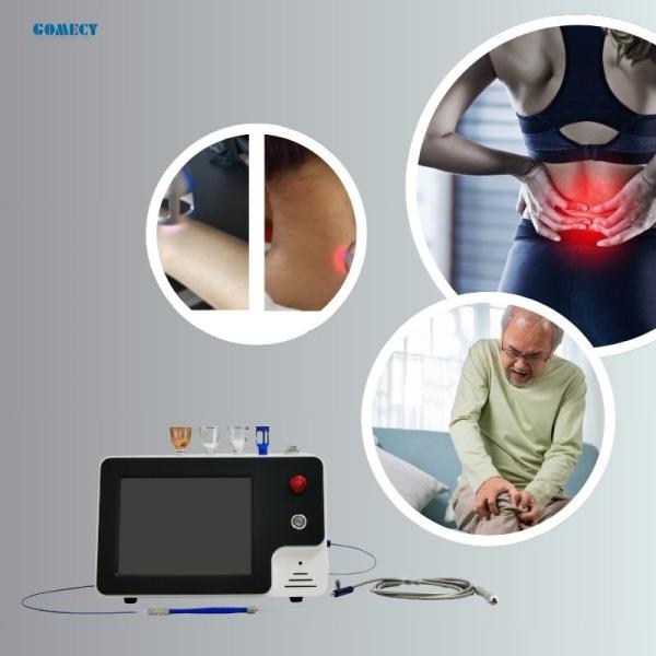 Dispositivo láser de diodo clínico con 980nm 810nm 1470nm para reparación de tejidos y afecciones inflamatorias dolorosas