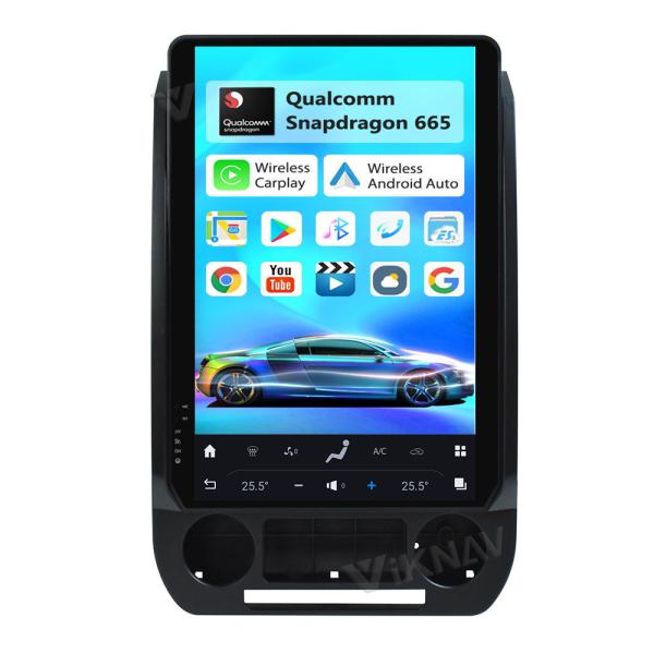 Viknav Car Radio For Ford F150 (2015-2022) 14.5 inch Upgrade Android Auto Audio MultimediaPlayer GPS Touch Screen
