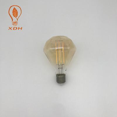 Lâmpada ambarina do diodo emissor de luz 2200k de E27 8W Edison Decorative Filament Light Bulbs