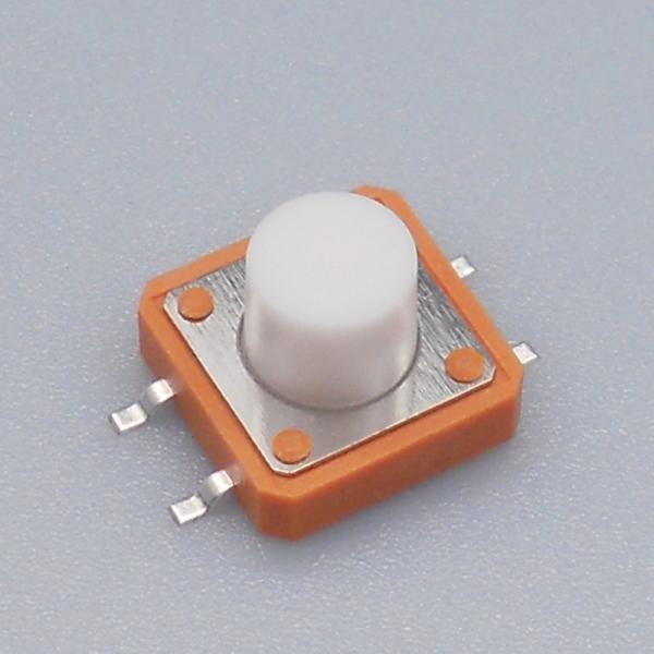 Thru Hole Terminal Silent Tactile Switch With Multiple Actuator Options