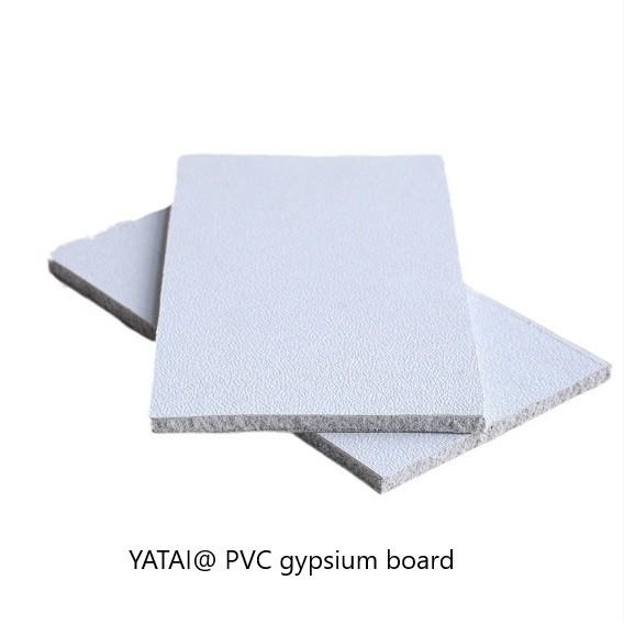 6kg-9kg Per Square Meter Plastic Gypsum Board With Sound Absorption 0.4-0.6