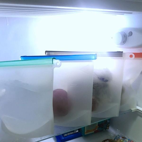 Reusable Silicone Food Storage Bag High Quality Silicone Kitchenware Silicone Fresh Container