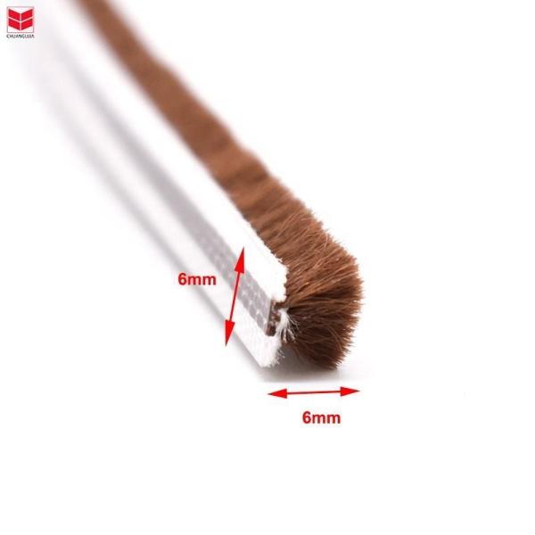 Silicone Pile Weather Strip for Aluminium Windows and Doors 3-25mm Pile Height / 3-50mm Width BLACK/GRAY/BROWN/WHITHE/OTHE