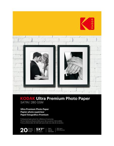 Home And Office Kodak Inkjet Photo Paper Resin Coated 280gsm For Vivid Color Reproduction