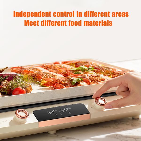 Бытовая 2000 Вт электрическая индукционная плитка с сенсорными кнопками и керамической стеклянной пластиной