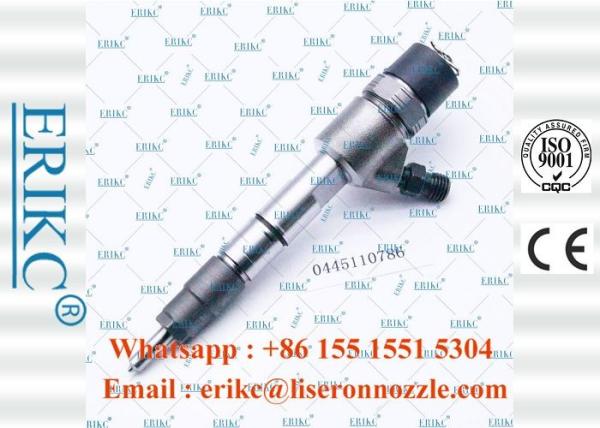 ERIKC bosch Original 0445 110 786 Diesel Fuel Injection 0445110786 common rail exchange injector 0 445 110 786