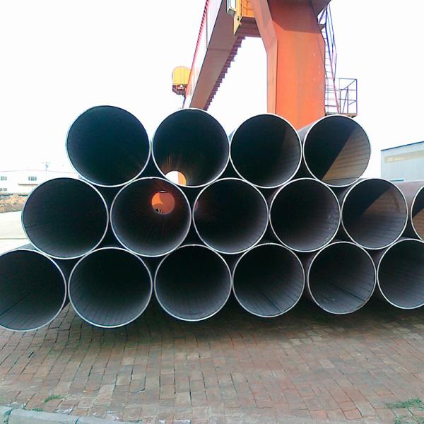 X65 Longitudinal Welded Carbon LSAW Steel Pipe for Wastewater Treatment Construction