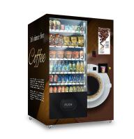 Para la estación de la fábrica aeropuerto café instantáneo leche té sopa instantánea fideos máquina expendedora de agua caliente