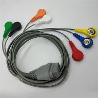 7 câble compatible de Holter ECG de rupture d'avance pour l'ensemble médical Edan SE-2003/SE-2012 pour le moniteur patient