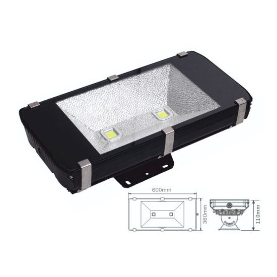 IP65 outdoor high power reflector holofote 7000 lumens 100w led floodlight