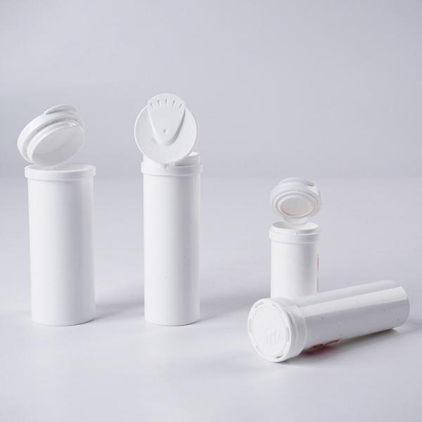 Manipulation de surface mate Tubes de comprimés effervescents vides sur mesure pour les pilules de vitamine C