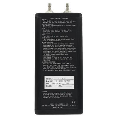 Dwyer Series 477B Handheld Digital Manometer