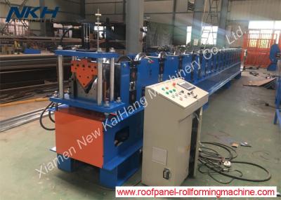Durable Metal Roof Ridge Cap Roll Forming Machine / Bottle Cap Making Machine